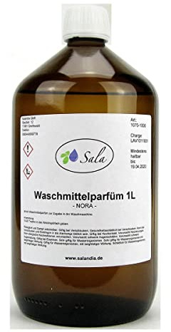 Sala Nora Waschmittelparfüm Wäscheduft 1 L 1000 ml Glasflasche