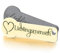 Einkaufswagenlöser Code24 Lieblingsmensch® grau,beige/Schlüsselanhänger Einkaufschip mit Schlüsselfundservice/Abziehbarer Einkaufswagenchip Metall, Chip Einkaufswagen, Key Finder