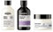 L’Oréal Professionnel, Routine Chroma Crème Violet Anti-Métal pour Cheveux Blonds & Méchés Abîmés, Shampoing Chroma Crème + Shampoing & Masque Metal Detox