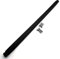 AOOSL Sonnenblende Sonnenschutz Auto Sonnendach Visier Rollo mit Clips für VW Jetta Golf Tiguan Audi Q5 1K9877307B Einzeltuch-Schwarz