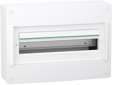Coffret en saillie PrismaSeT XS Schneider Electric - 1 rangée - 18 modules - Sans porte