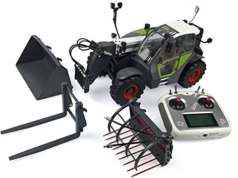 wheelfun 1/14 RC-Teleskop-Multifunktions-Hydraulik-Gabelstapler-LKW-Modellauto JDM-128