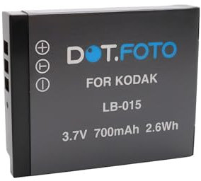Dot.Foto LB-015 Premium 3.7v / 700mAh Rechargeable Battery for Kodak PixPro WPZ2