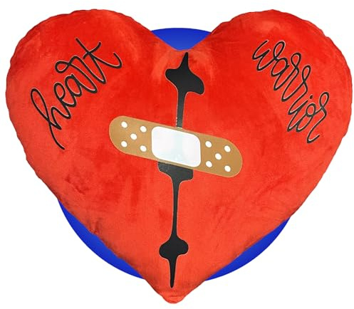 Heart Surgery Recovery Pillow - Personalized Heart Pillow for After Surgery - Seatbelt Wedge Cushion for Coughing - Heart Surgery Recovery Gifts - Open Heart Surgery Gifts
