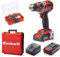 Einhell Professional Perceuse Visseuse sans fil TE-CD 18/50 Li BL Power X-Change (Li-ion, 18V, moteur sans charbon, Couple 50 Nm) Livré avec 2 Batteries 2,0Ah et un Chargeur