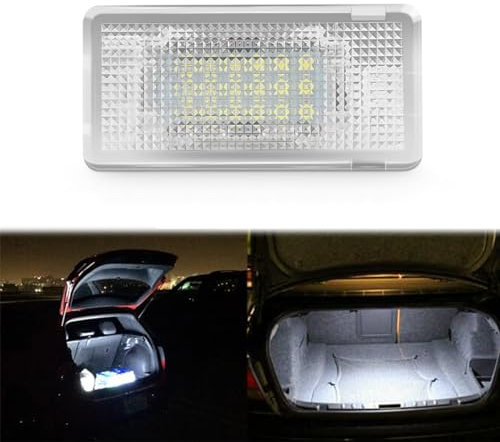 1 luz LED para el maletero de 12 V con tecnología CANbus, sin errores, compatible con BMW E81/E82/E87/E88/F10/F11 E53 E84 E36 E46 E61 E90