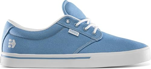 Etnies Jameson 2 Eco – Nachhaltiger Skate-Stil, verstärkte Cupsole, gepolsterte Dämpfung, Alltagssneaker, vegan - Blue/White/Blue - 48