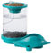 Kleines, Aquaponik-Aquarium, Büro-Aquarium, freistehende und leise Fischschale mit Filtersystem - Wasserschale, Aquaponik-Ökosystem für Zuhause, Wohnung, L