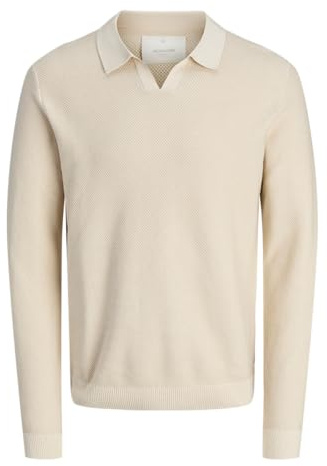 JACK & JONES Jprcceaston Knit Split Neck Sn
