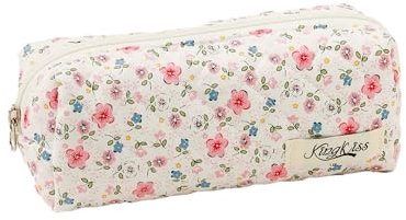 Qiwenr Federmäppchen mit, Federmappe Bleistift, Pencil Case mit, die Cartoon-Tasche ist Klein und süß und Kann als Spielzeugtasche, Kosmetiktasche, Geldtasche, Schlüsseltasche Verwendet Werden(Rosa)