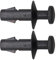 GLILAR Halteband Hutablage Kompatibel Mit Chevrolet Für Trax 2013 2014 2015 2016 2017 2018 2019 2 Stück Hutablage Schnurhalter Lastengepäckabdeckung Drehclip 95129884