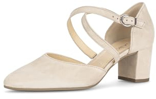 Gabor Damen Klassische Pumps, Frauen Pumps,Weiss,schwarz,Jollys,Glitzer,blau,Rolling-Soft,Sensitive,Basic,Derby,Silber,rosa,Oak,37.5 EU / 4.5 UK