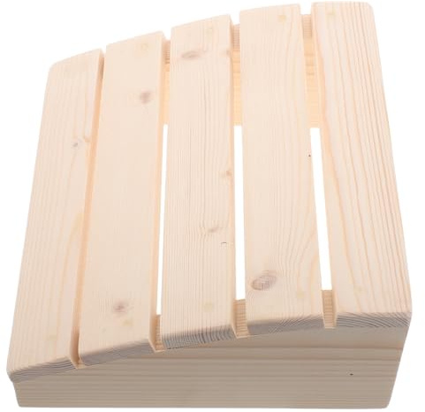 OSALADI Tabouret Garçon et Filles Réglable en Bois Robuste 30x25x Cm Repose-Pieds Ergonomique Rembourré pour Apprentissage Piano Débutant à Domicile et Écoles, Siège Confortable