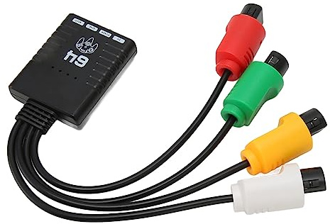 Bewinner Convertitore per Maniglia Wireless Bluetooth N64, Adattatore Convertitore per Console di Gioco Plug and Play Professionale per Supporto Console N64 One S Series X S Pro