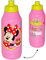 alles-meine.de GmbH Trinkflasche/Sportflasche - auslaufsicher - Minnie Maus - aus Kunststoff - 400 ml - für Kinder Kunststoffflasche - 0,4 Liter/Flasche - Plastik - Mädch..