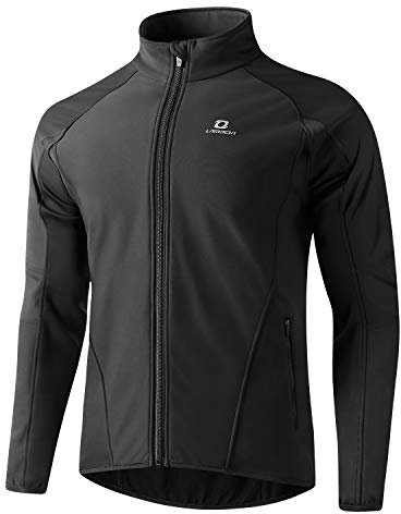 LAMEDA Veste Homme Hiver Chaud Blouson Homme Impermeable Manteau Homme Hiver Coupe-vent pour Randonné, Travail, Cyclisme, Velo, VTT, Running, Excercice, Alpinisme Noir-3XL