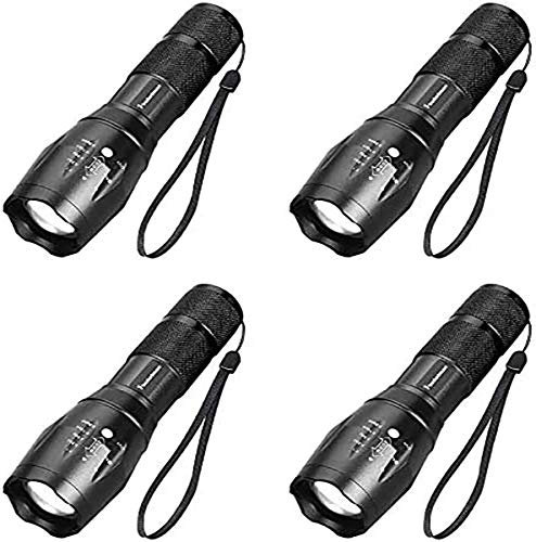 Taschenmen LED taktische Super Bright 2000 Lumen LED Tragbare Taschenlampe einstellbarer Fokus im Freien Zoomable mit 5 Lichtmodi