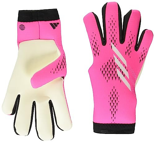 adidas Unisex-Erwachsene X Training Torwart-Handschuhe, Team Shock Pink/Wei /Schwarz, 9