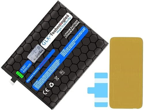 Batería de repuesto de alta potencia compatible con Huawei Mate 20 HB436486ECW GLK-Technologies Battery Accu 4200 mAh batería | incluye 2 juegos de cintas adhesivas