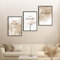 HAVA Artwork Beige Dream Poster Set, Islamische Poster, Bilder, Dekoration, Geschenke, Bilderrahmen, Allah Wandbild
