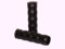 2X 33 mm Griff Wellengriff Schubkarre Sackkarre Stange Rohr SCHWARZ 33,5-34 mm