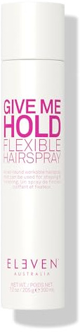 ELEVEN AUSTRALIA Give Me Hold Flexible Hairspray | Ein vielseitig einsetzbares Haarspray, das zum Formen der Haare oder zum Haar-Finish eingesetzt werden kann, ohne diese zu beschweren