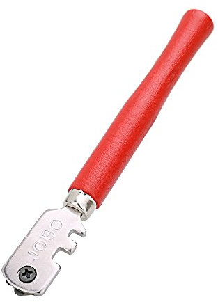 1 tagliavetro autolubrificante a 6 ruote per tagliare piastrelle di ceramica di vetro, specchi, vetri delle finestre