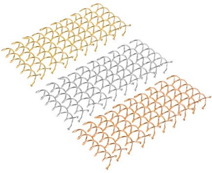 minkissy 3sets Hair Spiral Pins Set Spiral Hairpin Spring Screw Clip Twists Hairpin Bobby Pin for Hair 30pcs*3