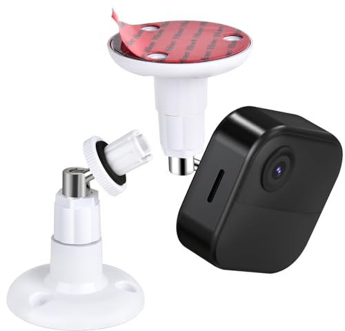 ROKOLOOM Stark klebende Wandhalterung für Blink Außenkamera, Blink XT/XT2, Blink Mini, 360 Grad verstellbar, ohne Bohren (1)