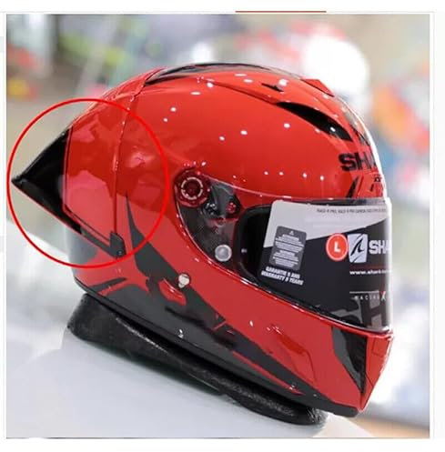Hochwertiges Visier für Shark Race R Pro GP Motorrad Visier Belüftung hinten Spoiler Motorrad