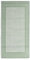vidaXL Outdoor Teppich Doppellagiges Jacquard-Muster Balkon Terrasse Garten Außenteppich Balkonteppich Gartenteppich Terrassenteppich Grün 80x150cm PP