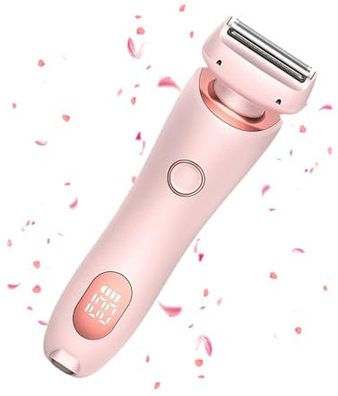 Elektrischer Epilierer Damen, Gesichtshaarentferner für Frauen, Gesichtsrasierer Damen, Mini Haarentfernung für Gesicht, Achselhöhle, Bein, Arme (Rosa)