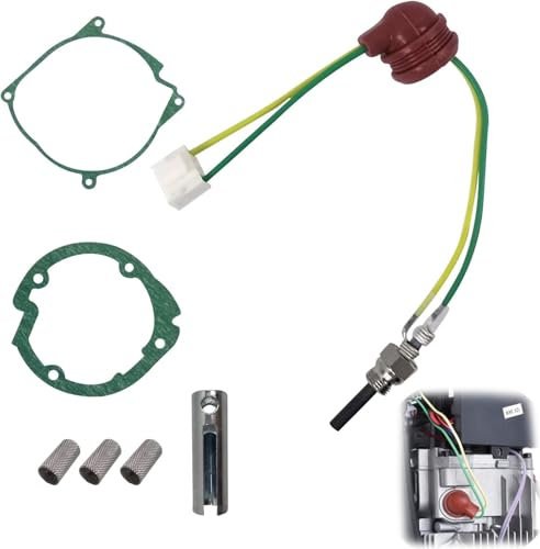 Merautop SJ Juego de 7 bujías incandescentes diésel, calefacción, cerámica, bujía incandescente, repuesto para 12 V, 3 kW, 5 kw, 8 kW, accesorios de calefacción estacionaria con 3 filtros