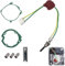Merautop SJ Juego de 7 bujías incandescentes diésel, calefacción, cerámica, bujía incandescente, repuesto para 12 V, 3 kW, 5 kw, 8 kW, accesorios de calefacción estacionaria con 3 filtros