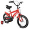 Charocean 14 Zoll Kinderfahrrad für ab 3-7 Jahre Jungen & Mädchen, Upgraded Kinder Fahrrad mit Stützrädern, Fahrrad für Kinder, HöHenverstellbar Kinderfahrräder für Schulung Outdoor Reiten (Rot)