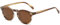 LOJUDI Sonnenbrille Kinder Mädchen Jungen - Polarisierte Rund Verspiegelt Sonnenbrillen UV400 Schutz Kindersonnenbrille für 3-12 Jahre-Tee/Braun
