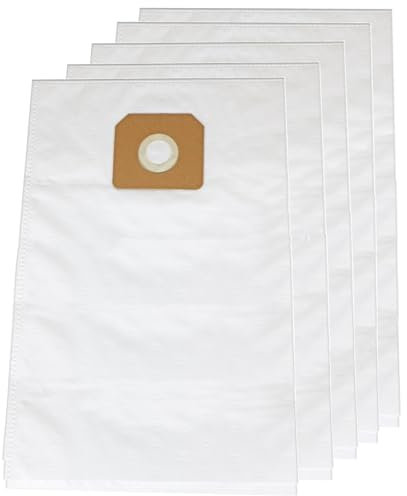 SPARES2GO Lot de 5 sacs d'aspirateur Karcher NT 48/1, NT 65/2, NT 70/1, NT 70/2, NT 70/3, NT 75/2