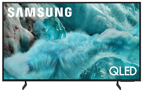 Samsung 65-Inch Class QLED Q7F Series Samsung Vision AI Smart TV (2025 Model, 65Q7F) Quantum HDR, Object Tracking Sound Lite, Q4 AI Gen1 Processor, 4K upscaling, Gaming Hub, Alexa Built-in