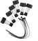 Lot de 6 lampes solaires automatiques étanches pour piscines hors sol, complément parfait à votre décoration extérieure