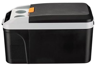 12V Car Refrigerator, Small Car Fridge with Compressor, Electric Portable Freezer for Truck, Boat, Camping, Travel, Home