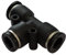 AERZETIX: Raccord connexion rapide en T pneumatique liquide air comprimé compresseur (Ф8mm)
