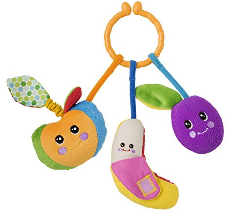 Chicco 00009227000000 Tutti-Frutti Kinderwagen Spielzeug, mehrfarbig