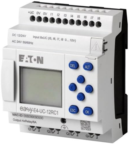 Eaton 197215 EASY-E4-AC-12RC1 PLC Control Module