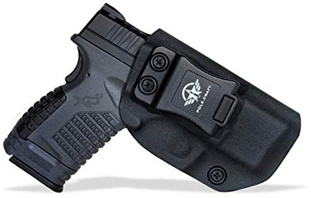 IWB Tactical KYDEX Pistolenholster Für: Springfield XD-S 3.3 9mm/.40S&W/.45ACP Single Stack Pistolenhalfter Hängend Verdeckte/Versteckte Pistole Case Waffenholster