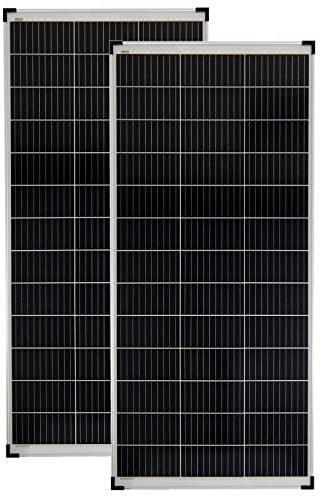 Solartronics 92046 Lot de 2 panneaux solaires mono 160 W 148 x 680 x 35 cm