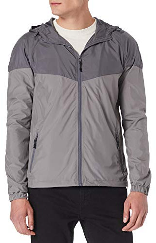 Urban Classics 2-Tone Tech Windrunner, darkshadow/Asphalt, M