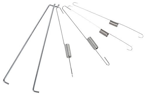 Kit de Resorte de Retorno del Acelerador, 6 Piezas, para carburador, Surtido, Barra de Control de Velocidad para GX140 GX160 GX200