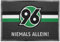 H96 Hannover 96 Fussmatte „Niemals allein