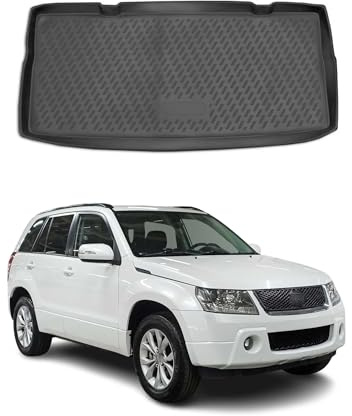 OMAC Kofferraumwanne für Suzuki Grand Vitara 2005-2021 TPE | Kofferraummatte, Laderaumwanne, Allwetter, fahrzeugspezifisches Produkt, Antirutsch, 3D-Passform, wasserdicht