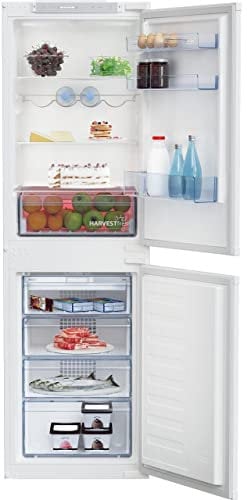Beko BCFD4V50 HarvestFresh™ 54cm Built In Fridge Freezer White E Rated